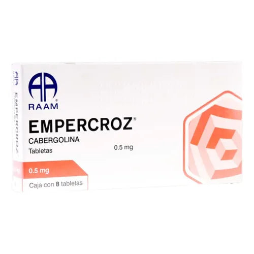 Empercroz Tabletas 0.5mg (Cabergolina) Raam