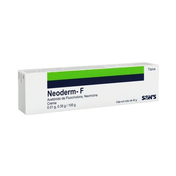 Neoderm-F Crema Tubo de 40g (Acetonido De Fluocinolona,Neomicina) Sons