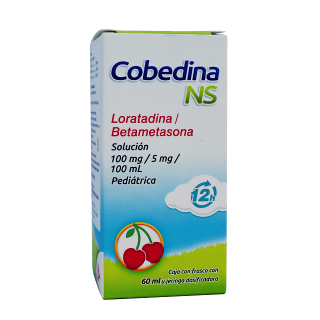 Cobedina NS Suspensión 60ml (Loratadina/ Betametasona) Collins