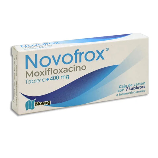 Novofrox Tabletas 400mg (Moxifloxacino)
