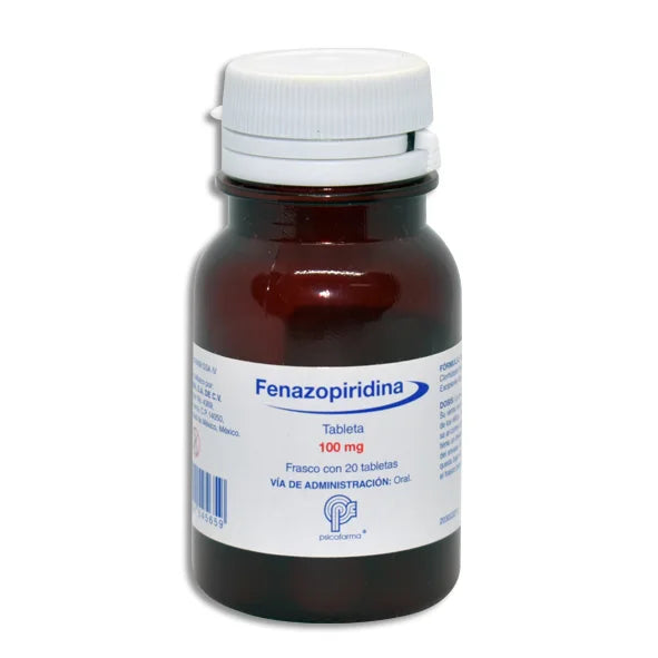 Fenazopiridina Tabletas 100mg (Pscipharma)