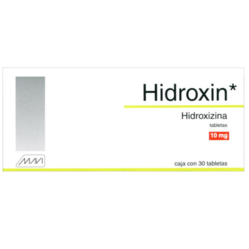 Hidroxin Tabletas 10mg (Hidroxizina) Mavi