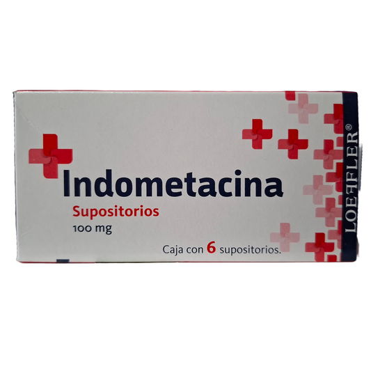 Indometacina Supositorios c/6 (Loeffler)