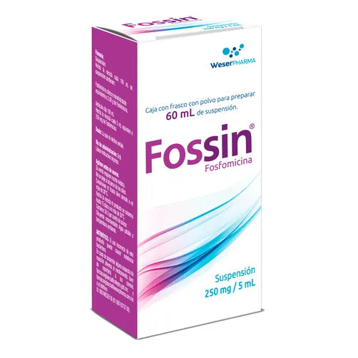 Fossin Suspensión 250mg (Fosfomicina)