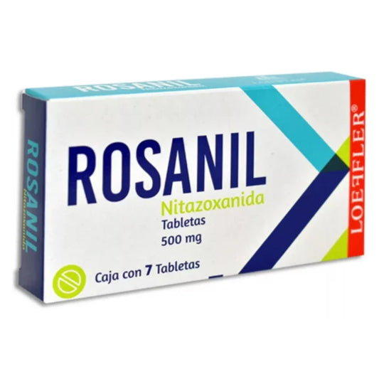 Rosanil Tabletas 500mg (Nitazoxanida)