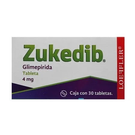 Zukedib Tabletas 4mg (Glimepirida)