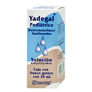 Yadegal Pediatrico Gotas (Dextrometorfano/Guaifenesina) Rayere