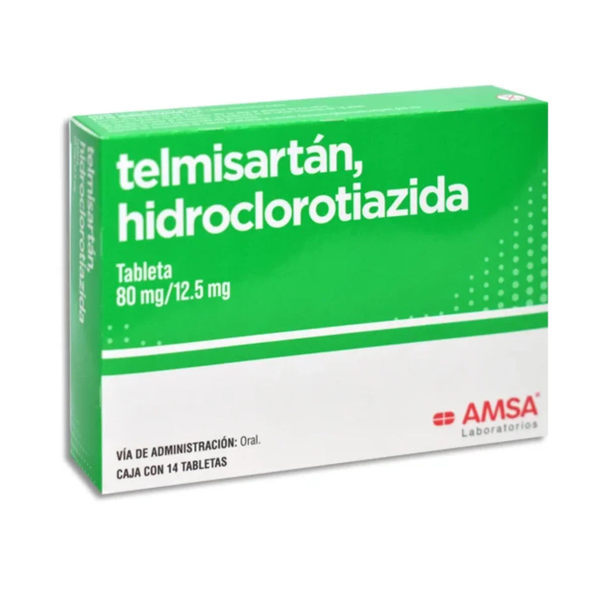 Telmisartan/Hidroclorotiazida Tabletas C/14