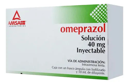 Omeprazol Solución Inyectable 4mg/ml (Amsa)