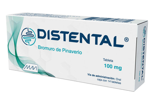 Distental (Bromuro de Pinaverio) Tbas 100mg (Mavi)
