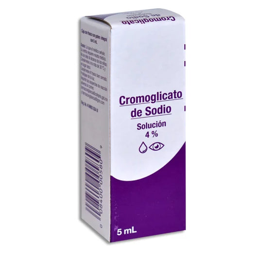 Cromoglicato De Sodio Gotas Oftalmicas  5ml (Grin)
