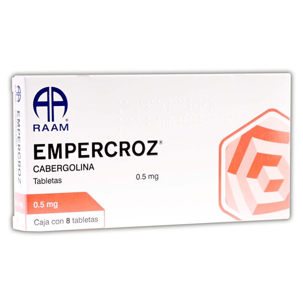 Empercroz Tabletas 0.5mg (Cabergolina) (Hispanoamericana)