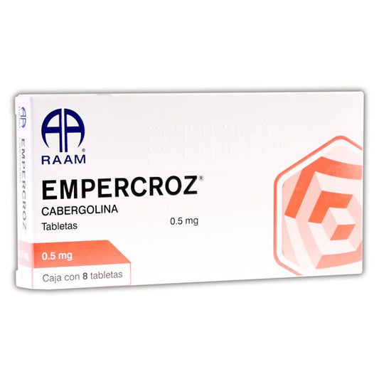 Empercroz Tabletas 0.5mg (Cabergolina) (Hispanoamericana)