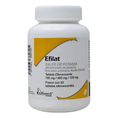 Efilat tabletas efervescentes c/50 (sales de potasio)