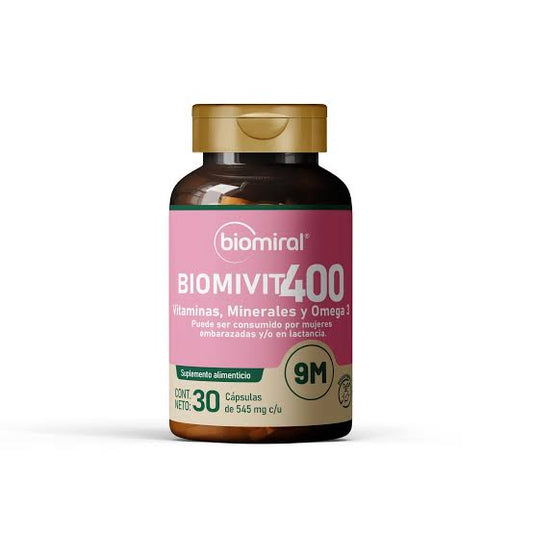 Biomivit400 (Vitaminas y Minerales 9M) (Biomiral)