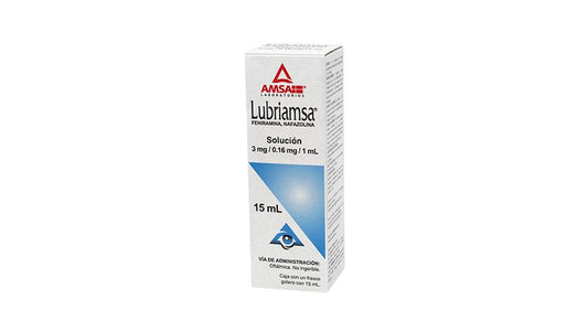 Lubriamsa Gotas Oftalmicas (Feniramina/Nafazolina) (Amsa)